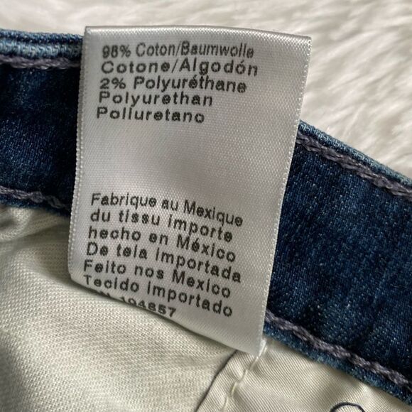 AG Adriano Goldschmied Jeans The Jodi Crop High Rise Slim Flare Skinny Fit 31 R - Picture 12 of 15